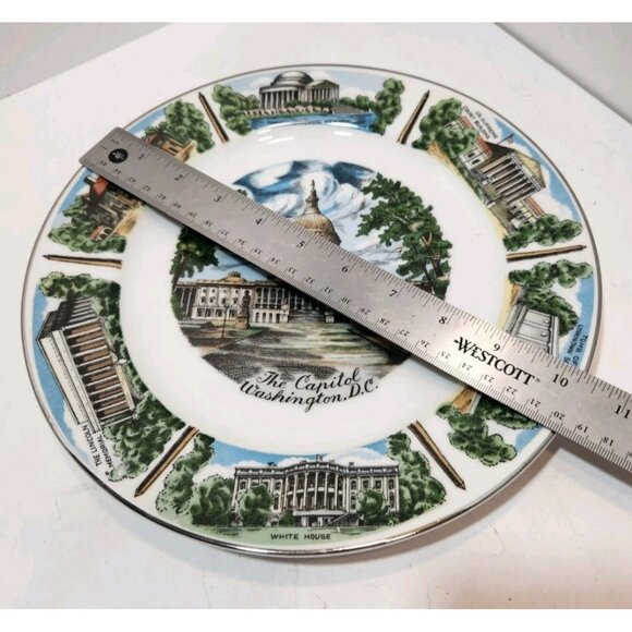 Capital Wholesale Imports Washington DC Collectors Souvenir Plate - The Capitol - Picture 11 of 11